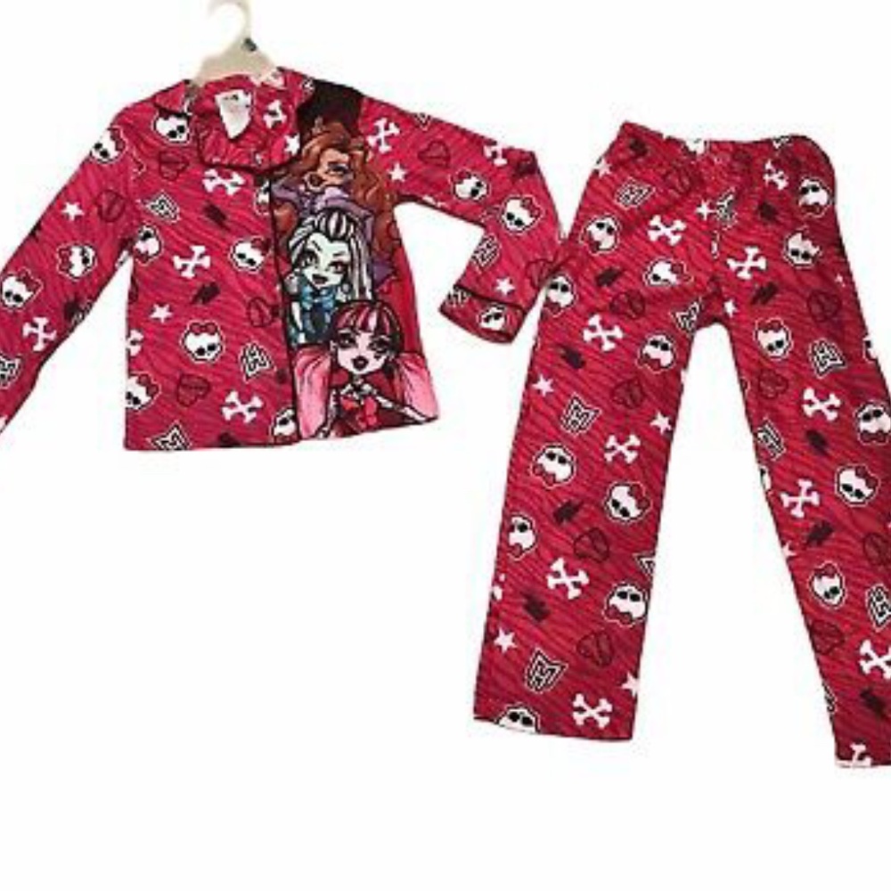 Monster High M 7/8 Pajama Set 2 Piece